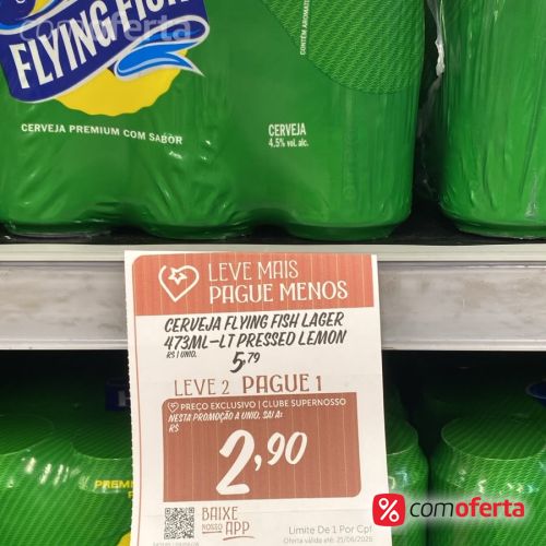 Cerveja Flying Fish 473ml Latão