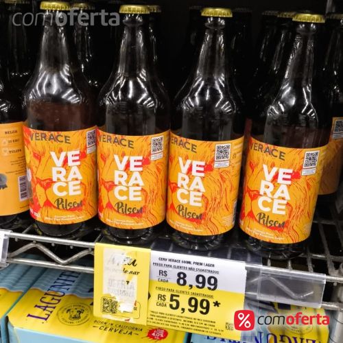 Cerveja Verace Pilsen 600ml