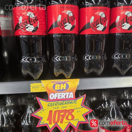 Refrigerante Coca Cola Zero 1,5L