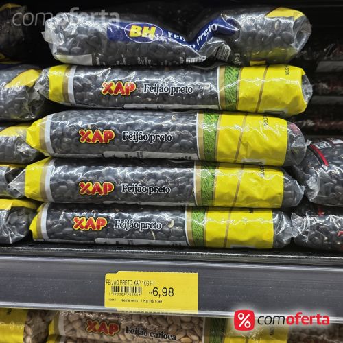 Feijão Preto Xap 1kg