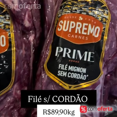 Filé Mignon Bovino Sem Cordão kg