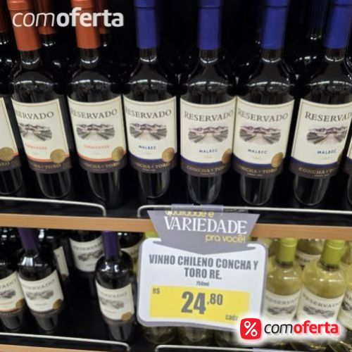 Vinho Chileno Concha Y Toro Reservado 750ml