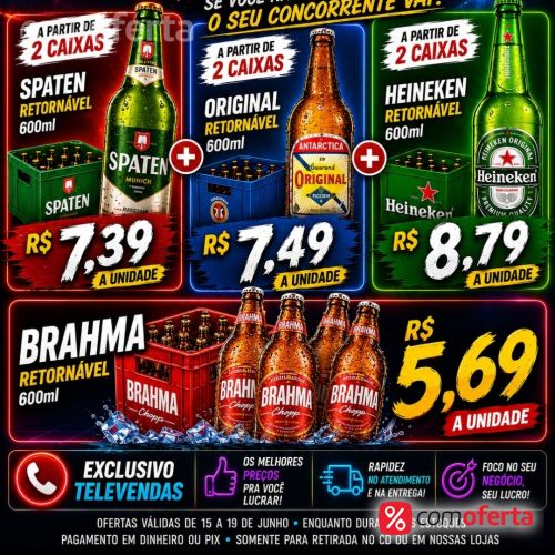 Cerveja Heineken 600ml Garrafa (Retornável)