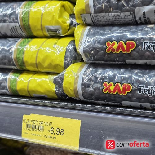 Feijão Preto Xap 1kg