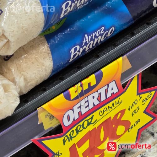 Arroz Branco Camil Tipo 1- 5kg