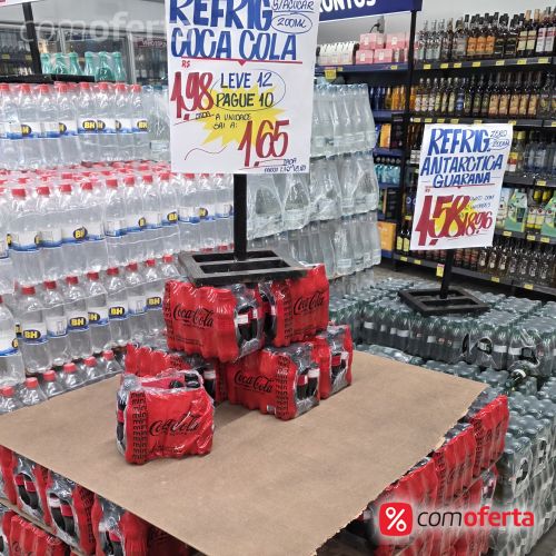 Refrigerante Coca Cola Zero Pet 200 ml