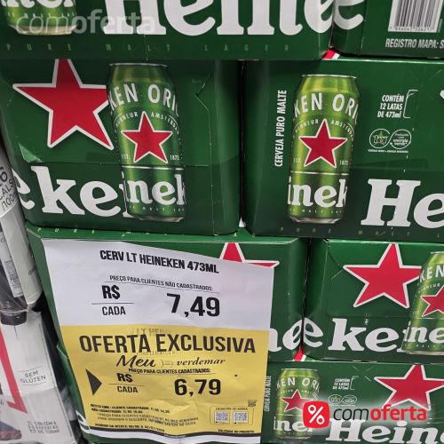 Cerveja Heineken 473ml - Latão