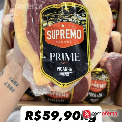 Picanha Bovina Fatiada Steak - Kg