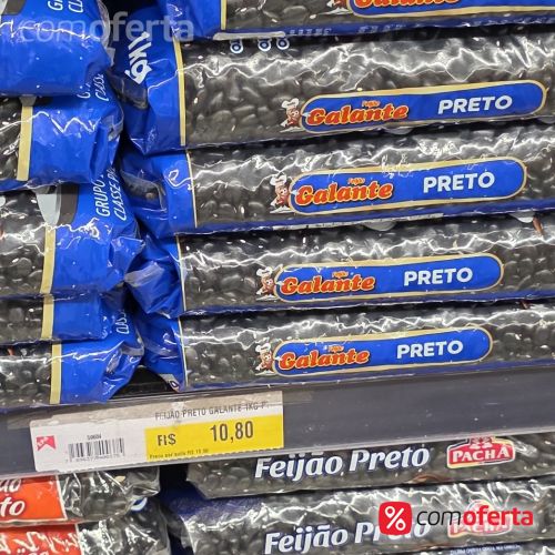 Feijão Preto Galante 1 kg