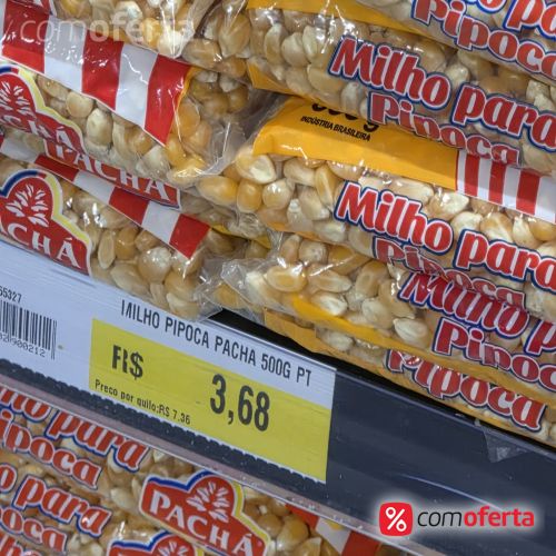 Milho para Pipoca Pachá - 500g