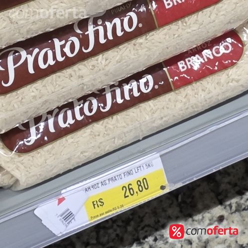Arroz Branco Prato Fino Tipo 1 - 5kg