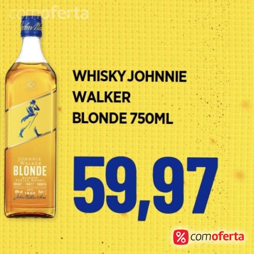 Whisky Johnnie Blonde 750ml - Johnnie Walker