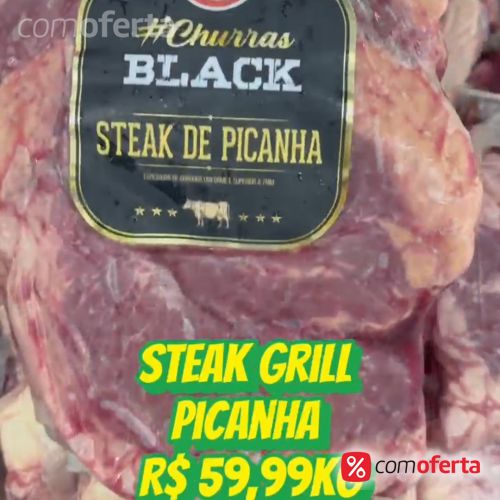 Picanha Bovina Fatiada Steak - Kg