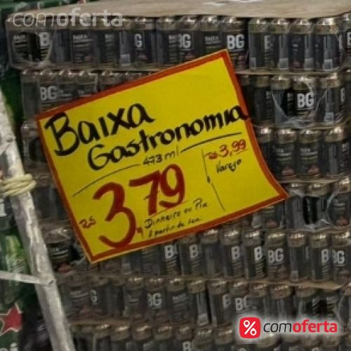 Cerveja Bruder Baixa Gastronomia 473ml - Latão