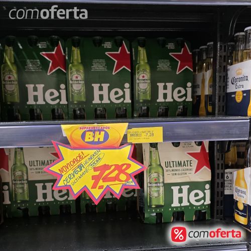 Cerveja Heineken Ultimate sem Glúten 330ml Long Neck