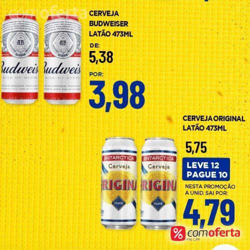 Cerveja Antarctica Original 473ml Latão