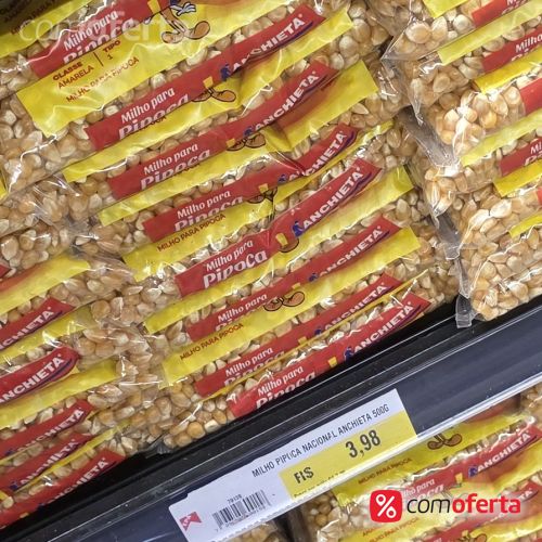 Milho para Pipoca Anchieta Premium 500g