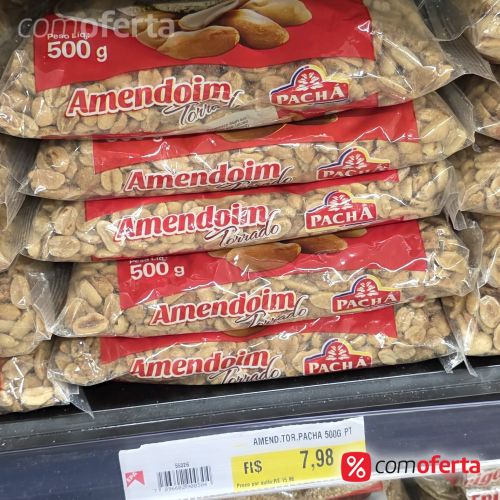 Amendoim Torrado Pachá 500g