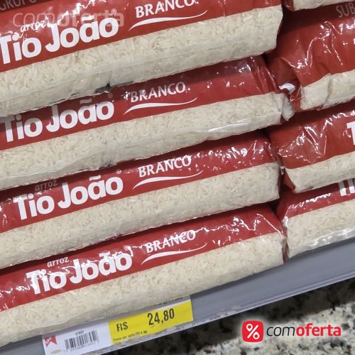 Arroz Branco Tio João Tipo 1 - 5kg