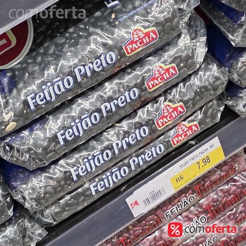 Feijão Preto Pachá 1kg
