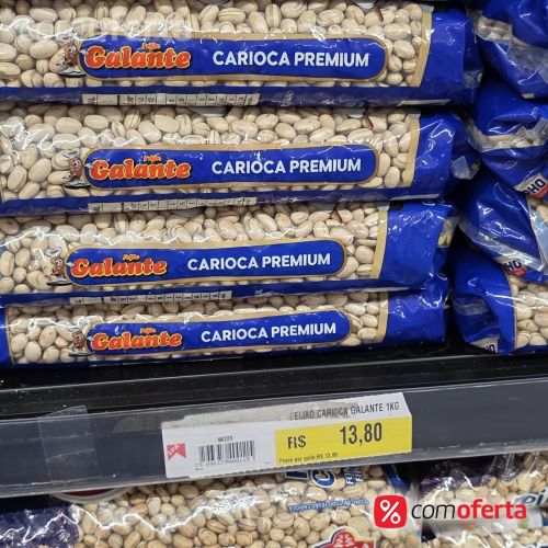 Feijão Carioca Galante 1 kg