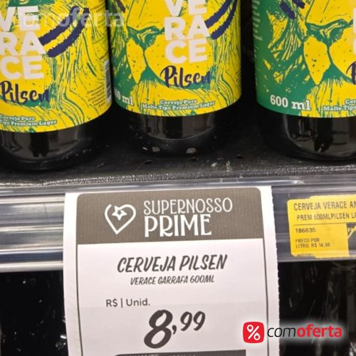 Cerveja Verace Pilsen 600ml