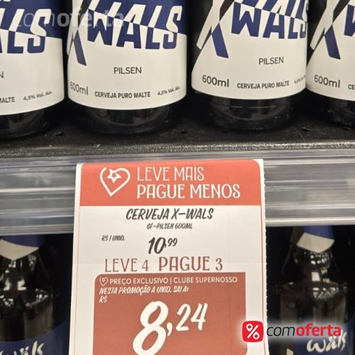 Cerveja X Wals 600ml
