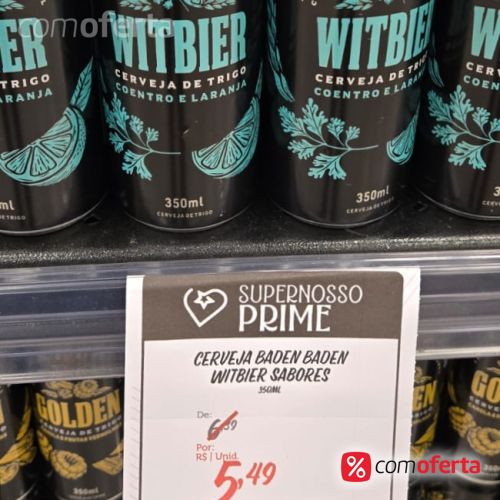 Cerveja Baden Baden Witbier 350ml