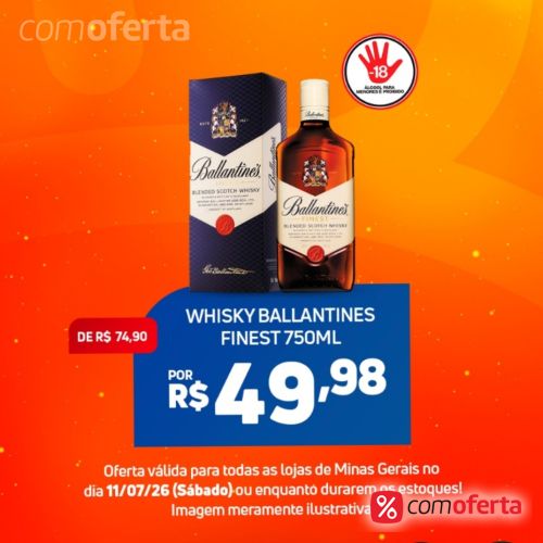 Whisky Ballantines Finest 8 anos 750ml