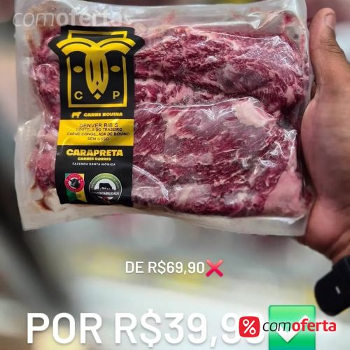 Denver Steak Bovino CaraPreta - Pacote