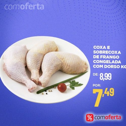 Coxa e Sobrecoxa de Frango -Kg
