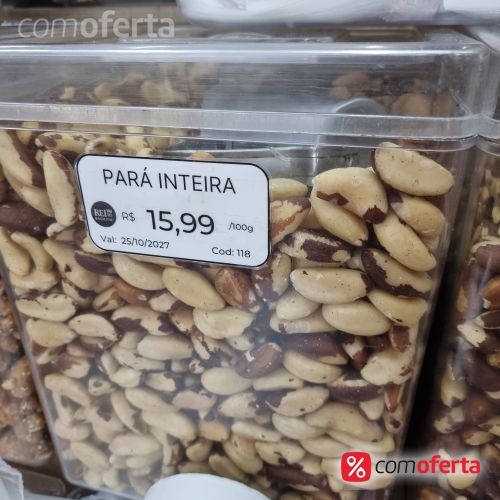 Castanha Do Pará Sem Casca - 100g