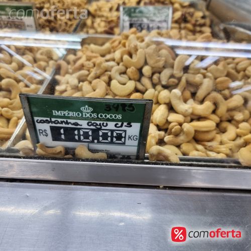Castanha De Caju Torrada e Salgada - Kg