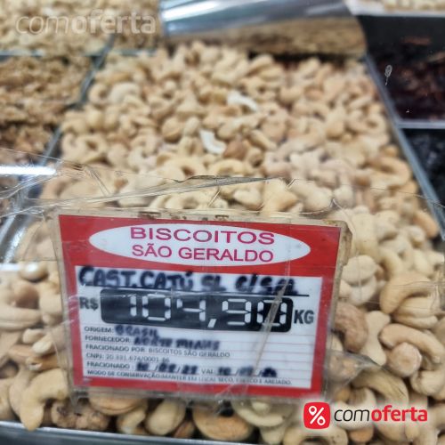 Castanha De Caju Torrada e Salgada - Kg