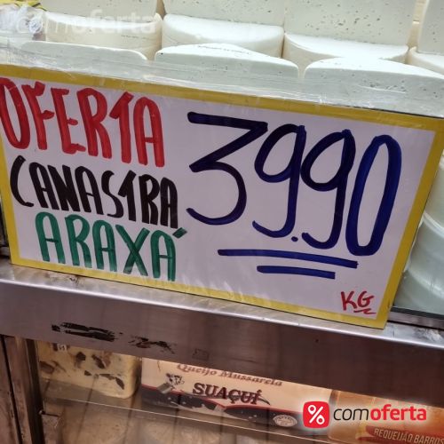 Queijo Canastra Araxá - Kg