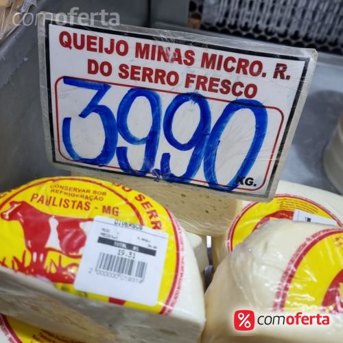 Queijo Minas Serro - Kg