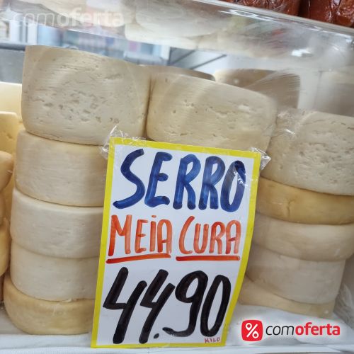 Queijo Minas Meia Cura - Kg