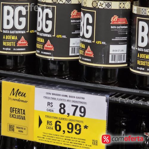 Cerveja Bruder Baixa Gastronomia 600ml