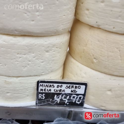 Queijo Minas Meia Cura - Kg