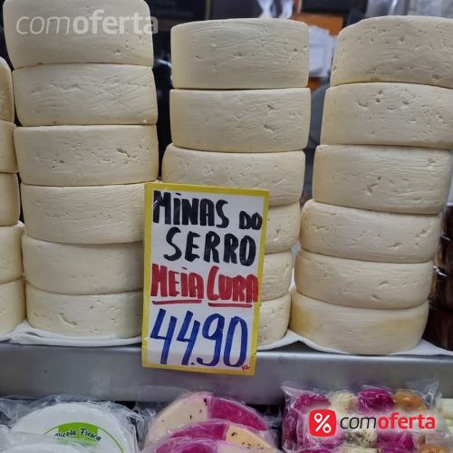 Queijo Minas Meia Cura - Kg