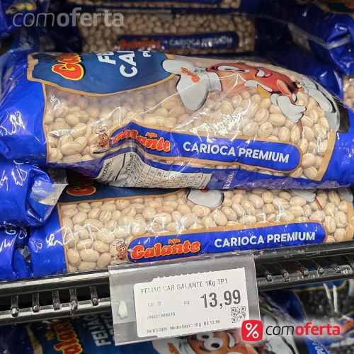 Feijão Carioca Galante 1 kg
