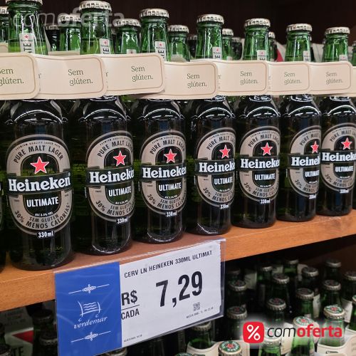 Cerveja Heineken Ultimate sem Glúten 330ml Long Neck