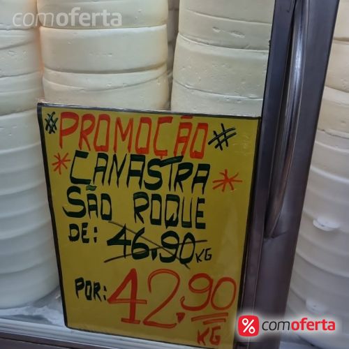 Queijo Canastra São Roque - Kg