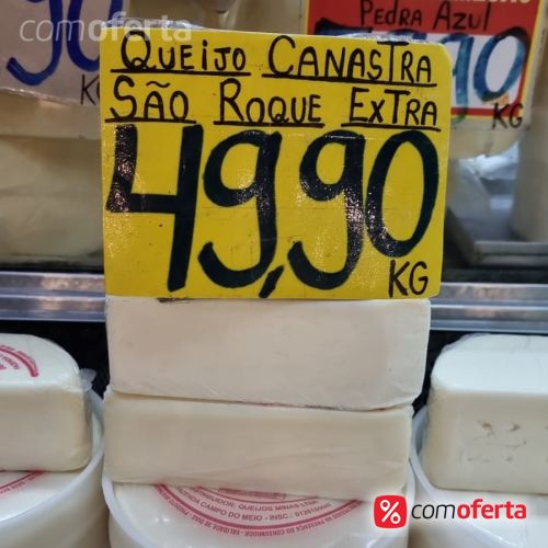 Queijo Canastra São Roque - Kg