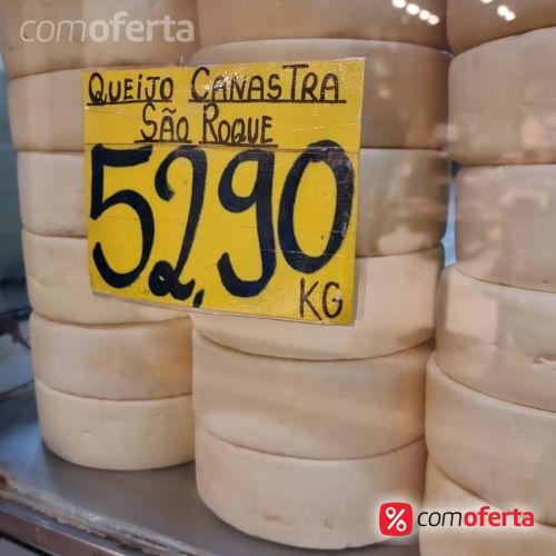 Queijo Canastra São Roque - Kg