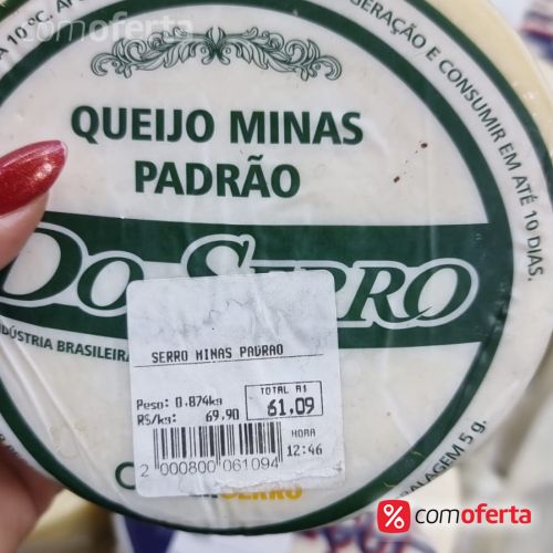 Queijo Minas Serro - Kg