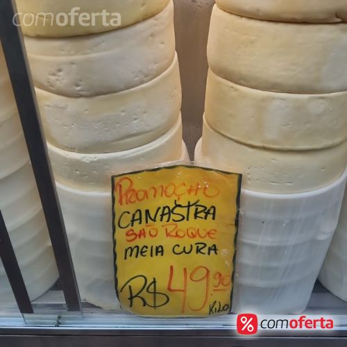 Queijo Canastra Meia Cura - Kg