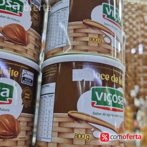 Doce De Leite Viçosa 800g
