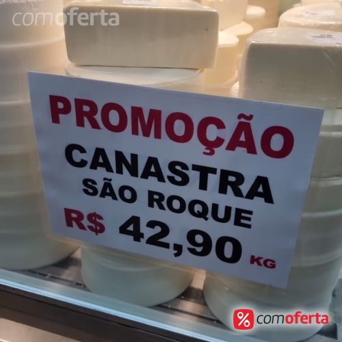 Queijo Canastra São Roque - Kg