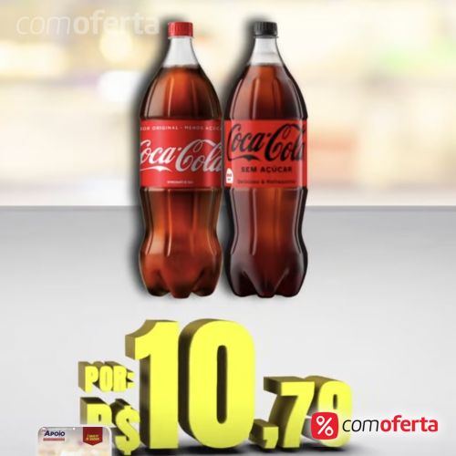 Refrigerante Coca Cola Pet 2 L
